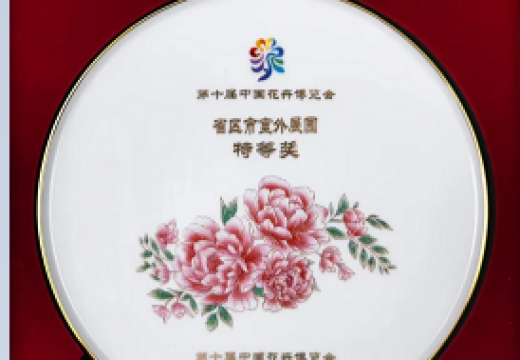 第十屆中國花卉博覽會室外展館“特等獎”